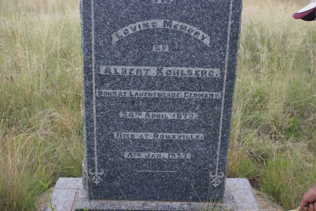 KOHLBERG Albert 1873-1923