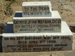 WATSON George John -1900