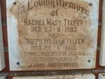 TELFER Joseph William -1986 & Rachel Mary -1983