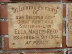REED Ella Maude 1905-1984