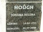 HOUGH Johanna Helena 1923-2008