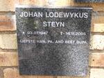 STEYN Johan Lodewykus 1947-2005