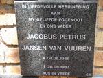 VUUREN Jacobus Petrus, Jansen van 1948-1987