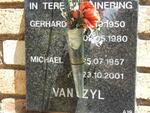 ZYL Gerhard, van 1950-1980 :: VAN ZYL Michael 1957-2001