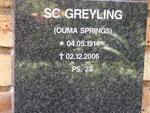 GREYLING S.C. 1914-2006