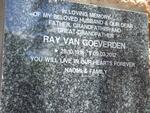 GOEVERDEN Ray, van 1918-2012