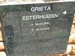 ESTERHUIZEN Grieta 1941-2012
