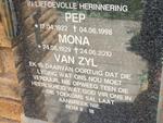 ZYL Pep, van 1922-1998 & Mona 1929-2010