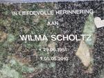 SCHOLTZ Wilma 1951-2010