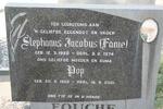 FOUCHE Stephanus Jacobus 1920-1974 & Pop 1922-2001