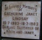 LINDSAY Catherine Janet 1983-1983