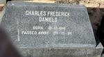 DANIELS Charles Frederick 1916-1996