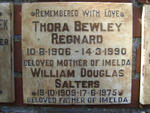 SALTERS William Douglas 1909-1975 :: REGNARD Thora Bewley 1906-1990