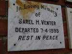 VENTER Sarel H. -1995