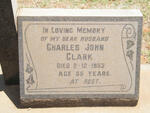 CLARK Charles John -1953 & Elizabeth Jane 1899-1973