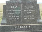 PLESSIS Johan, du 1947-1971 :: DU PLESSIS Ella Sophia nee JOUBERT 1896-1986