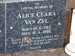 ZYL Alice Clara, van 1912-2009