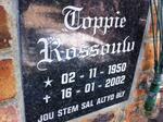 ROSSOUW Toppie 1950-2002
