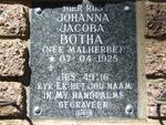 BOTHA Johanna Jacoba nee MALHERBE 1925-