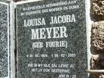 MEYER Louisa Jacoba nee FOURIE 1924-2005