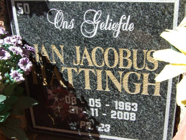 HATTINGH Jan Jacobus 1963-2008