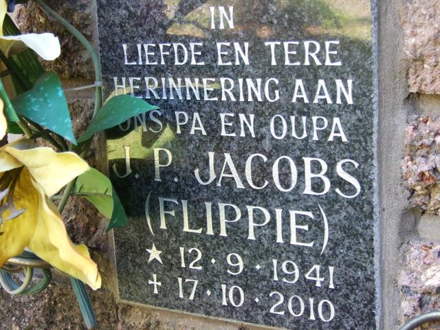 JACOBS J.P. (Flippie) 1941-2010