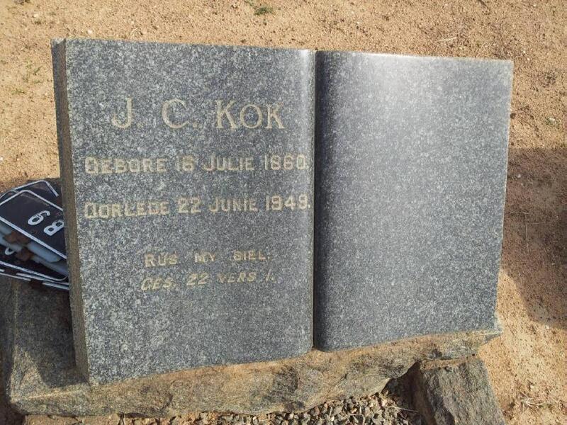 KOK J.C. 1860-1949
