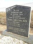KOK Maria Christina nee ROUX 1901-1978