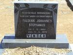 VENTER Frederik Johannes Stephanus 1889-1972