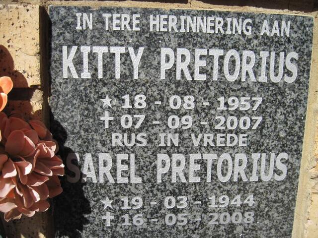 PRETORIUS Sarel 1944-2008 & Kitty 1957-2007