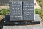 BROEKMAN R.J.C. nee BOTHA 1917-1993