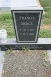 BUDGE Francis 1921-1982