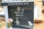 DIEDERICKS Jaco 1969-2004