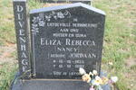 DUVENHAGE Eliza Rebecca nee JORDAAN 1925-1993
