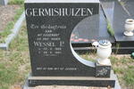 GERMISHUIZEN Wessel P. 1925-1983