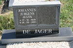 JAGER Johannes Jurgens, de 1948-2001