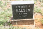 KALSEN Frederik J. 1894-1977