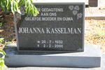 KASSELMAN Johanna 1932-2000