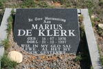 KLERK Marius, de 1976-1997