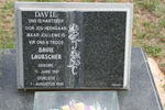 LAUBSCHER Davie 1967-1995