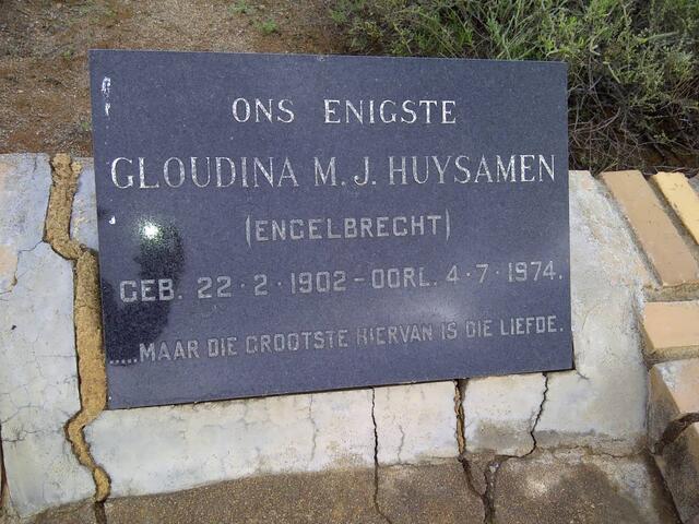 HUYSAMEN Gloudina M.J. nee ENGELBRECHT 1902-1974