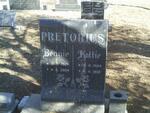 PRETORIUS Bennie 1924-2004 & Kattie 1924-1992