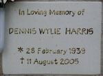 HARRIS Dennis Wylie 1939-2005