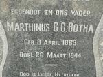 BOTHA Marthinus C.C. 1869-1944