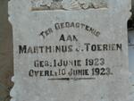 TOERIEN Marthinus J. 1923-1923