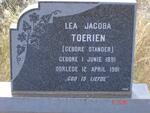 TOERIEN Lea Jacoba nee STANDER 1891-1981
