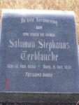 TERBLANCHE Salomon Stephanus 1895-1951