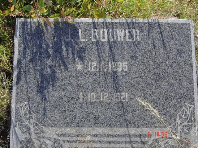 BOUWER J.L. 1935-1921