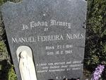 NUNES Manuel Ferreira 1941-1969