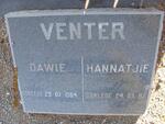 VENTER Dawie -1984 & Hannatjie -1982